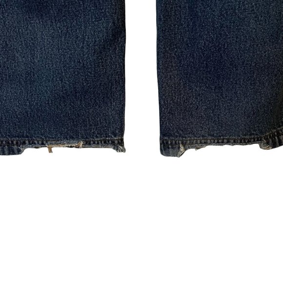 Duluth Trading Co Blue Jeans Ballroom Relaxed 86069 5 pocket Mens 37 x 30 - Picture 8 of 10